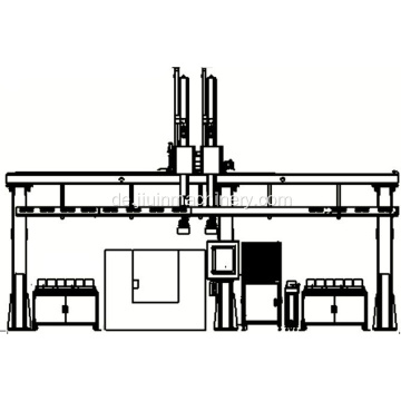 5-Achsen-Automatikanlagen für Drehmaschine